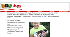 Desktop Screenshot of abcdoggy.com